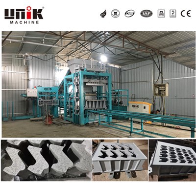 Betonilohkon muotokone