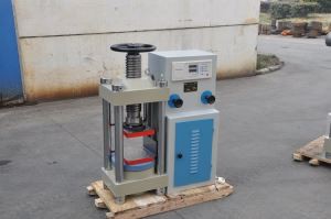 Betonilohkojen hydraulinen puristuslujuuden testauskone